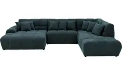 Goossens excellent u bank kubus groen stof - 8252893-goossens-excellent-kubus-bank-stof-groen-01
