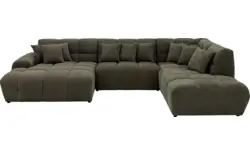 Goossens excellent u bank kubus groen stof - 8252894-goossens-excellent-kubus-bank-stof-groen-01