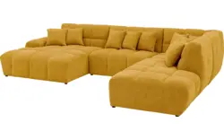 Goossens excellent u bank kubus geel stof - 8252896-goossens-excellent-kubus-bank-stof-geel-01