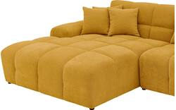 Goossens excellent u bank kubus geel stof - 8252896-goossens-excellent-kubus-bank-stof-geel-01