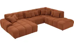 Goossens excellent u bank kubus bruin stof - 8252897-goossens-excellent-kubus-bank-stof-bruin-01