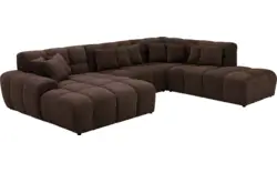 Goossens excellent u bank kubus bruin stof - 8252899-goossens-excellent-kubus-bank-stof-bruin-01