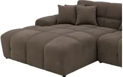 Goossens excellent u bank kubus bruin stof - 8252900-goossens-excellent-kubus-bank-stof-bruin-01