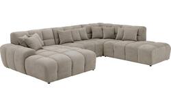 Goossens excellent u bank kubus bruin stof - 8252901-goossens-excellent-kubus-bank-stof-bruin-01