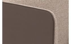 Goossens gestoffeerd bedframe burano storage bruin kunstleer - 8252935-goossens-burano-storage-bedframe-kunstleer-01