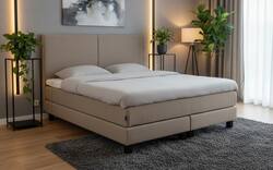 Goossens boxspring compleet gs 180 compleet bruin stof - 8252938-goossens-gs-180-compleet-boxspring-compleet-stof-01