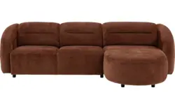 Goossens loungebank zitra bruin stof - 8252939-gespiegeld-12