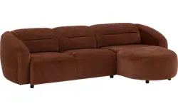 Goossens loungebank zitra bruin stof - 8252939-gespiegeld-12