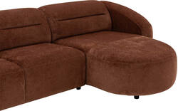 Goossens loungebank zitra bruin stof - 8252939-gespiegeld-12