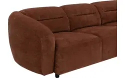 Goossens loungebank zitra bruin stof - 8252939-gespiegeld-12