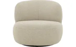 Goossens draaifauteuil avi beige stof - 8252941-goossens-avi-fauteuil-stof-05