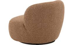 Goossens draaifauteuil avi rood stof - 8252943-goossens-avi-fauteuil-stof-01