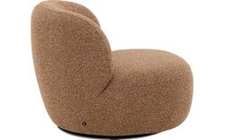 Goossens draaifauteuil avi rood stof - 8252943-goossens-avi-fauteuil-stof-01