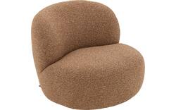 Goossens draaifauteuil avi rood stof - 8252943-goossens-avi-fauteuil-stof-01
