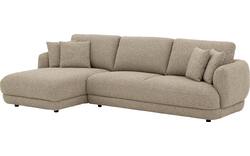 Goossens loungebank premiere beige stof - 8252949-gespiegeld-03