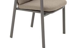 Goossens tuinstoel viesta bruin buitenstof - 8252951-goossens-viesta-tuinstoelen-buitenstof-01