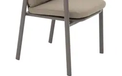 Goossens tuinstoel viesta bruin buitenstof - 8252951-goossens-viesta-tuinstoelen-buitenstof-01