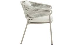 Goossens tuinstoel vasto beige buitenstof - 8252954-goossens-vasto-tuinstoelen-buitenstof-01