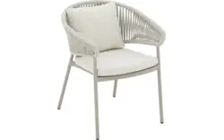 Goossens tuinstoel vasto beige buitenstof - 8252954-goossens-vasto-tuinstoelen-buitenstof-01