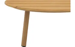 Goossens salontafel voor buiten bari blank teak - 8252960-goossens-bari-tuintafels-teak-01