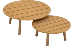 Goossens salontafel voor buiten bari blank teak - 8252960-goossens-bari-tuintafels-teak-01