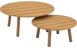 Goossens salontafel voor buiten bari blank teak - 8252961-goossens-bari-tuintafels-teak-02