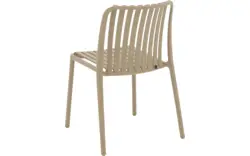 Goossens tuinstoel lygeke bruin kunststof - 8252966-goossens-lygeke-tuinstoelen-kunststof-01