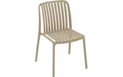 Goossens tuinstoel lygeke bruin kunststof - 8252966-goossens-lygeke-tuinstoelen-kunststof-01
