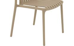 Goossens tuinstoel lygeke bruin kunststof - 8252966-goossens-lygeke-tuinstoelen-kunststof-01