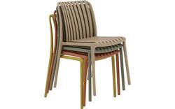 Goossens tuinstoel lygeke bruin kunststof - 8252966-goossens-lygeke-tuinstoelen-kunststof-09