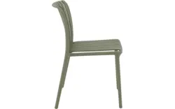 Goossens tuinstoel lygeke groen kunststof - 8252967-goossens-lygeke-tuinstoelen-kunststof-01