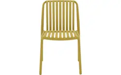 Goossens tuinstoel lygeke geel kunststof - 8252969-goossens-lygeke-tuinstoelen-kunststof-01