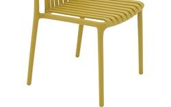 Goossens tuinstoel lygeke geel kunststof - 8252969-goossens-lygeke-tuinstoelen-kunststof-01