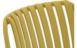 Goossens tuinstoel lygeke geel kunststof - 8252969-goossens-lygeke-tuinstoelen-kunststof-01