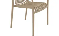 Goossens tuinstoel jelke bruin kunststof - 8252974-goossens-jelke-tuinstoelen-kunststof-01