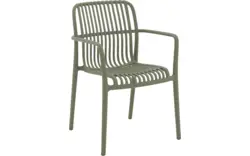 Goossens tuinstoel jelke groen kunststof - 8252975-goossens-jelke-tuinstoelen-kunststof-01