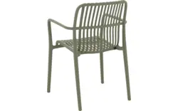 Goossens tuinstoel jelke groen kunststof - 8252975-goossens-jelke-tuinstoelen-kunststof-01