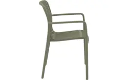 Goossens tuinstoel jelke groen kunststof - 8252975-goossens-jelke-tuinstoelen-kunststof-01