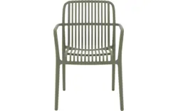 Goossens tuinstoel jelke groen kunststof - 8252975-goossens-jelke-tuinstoelen-kunststof-01