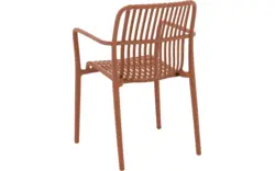 Goossens tuinstoel jelke oranje kunststof - 8252976-goossens-jelke-tuinstoelen-kunststof-04