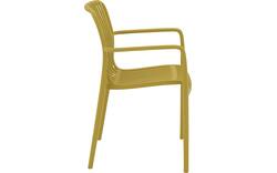 Goossens tuinstoel jelke geel kunststof - 8252977-goossens-jelke-tuinstoelen-kunststof-01