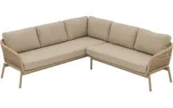 Goossens loungeset sorrento beige buitenstof - 8252984-goossens-sorrento-loungesets-buitenstof-01