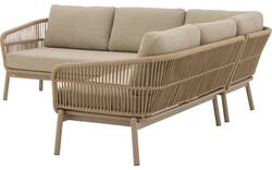 Goossens loungeset sorrento beige buitenstof - 8252984-goossens-sorrento-loungesets-buitenstof-01