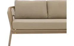 Goossens loungeset sorrento beige buitenstof - 8252984-goossens-sorrento-loungesets-buitenstof-01