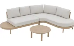 Goossens loungeset sirolo beige buitenstof - 8252985-goossens-sirolo-loungesets-buitenstof-01