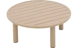Goossens salontafel voor buiten sirolo beige aluminium - 8252986-goossens-sirolo-tuintafels-aluminium-01