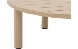 Goossens salontafel voor buiten sirolo beige aluminium - 8252986-goossens-sirolo-tuintafels-aluminium-01