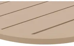 Goossens salontafel voor buiten sirolo beige aluminium - 8252986-goossens-sirolo-tuintafels-aluminium-01