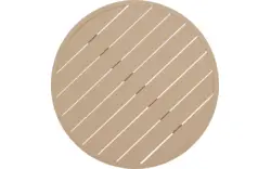 Goossens salontafel voor buiten sirolo beige aluminium - 8252986-goossens-sirolo-tuintafels-aluminium-01