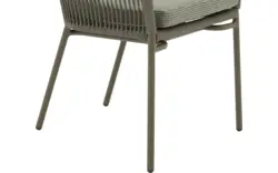 Goossens tuinstoel ravello groen buitenstof - 8252987-goossens-ravello-tuinstoelen-buitenstof-01